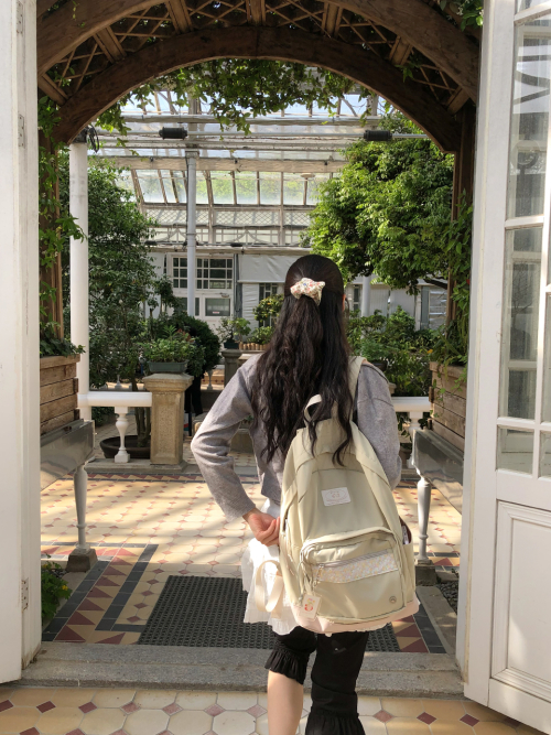 Bon voyage backpack_sage green