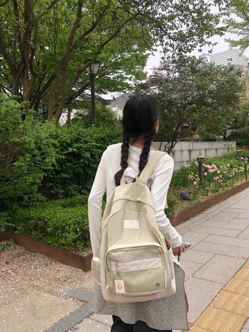 Bon voyage backpack_sage green