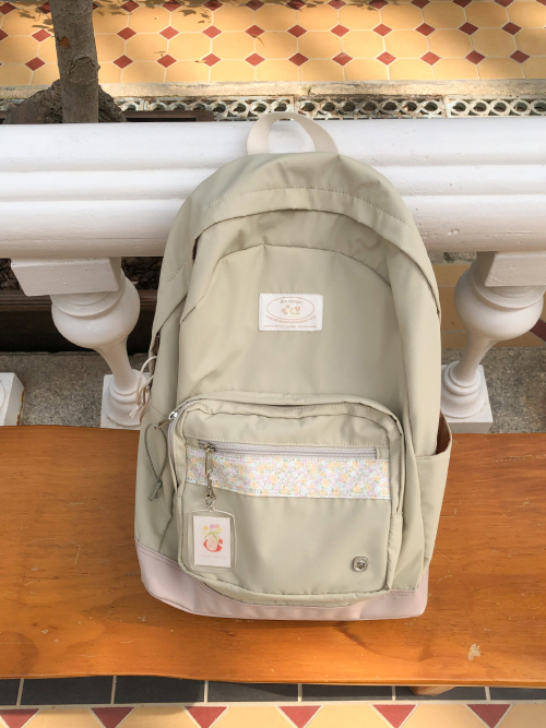 Bon voyage backpack_sage green