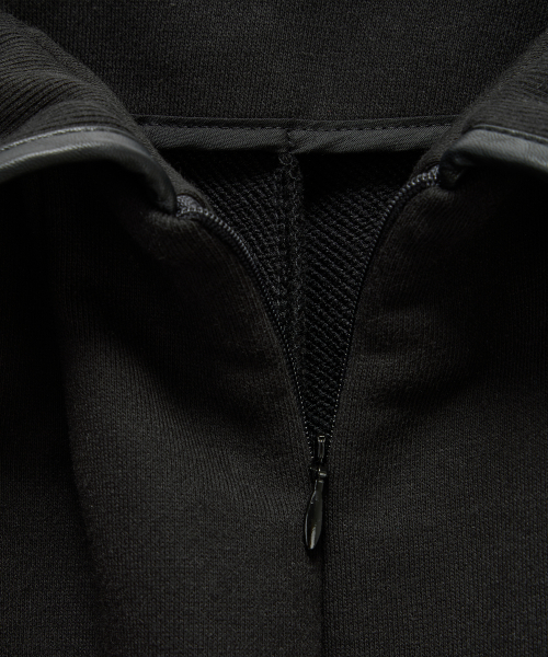 Double Rib Pintuck Training Pants (Black)