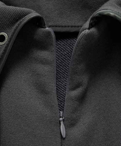 Double Rib Pintuck Training Pants (Dark Gray)