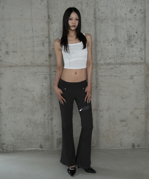 Cross Hotfix Backless Sleeve (White)