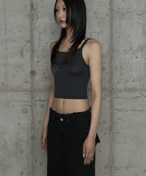 Cross Hotfix Backless Sleeve (Dark Gray)