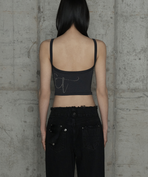 Cross Hotfix Backless Sleeve (Dark Gray)