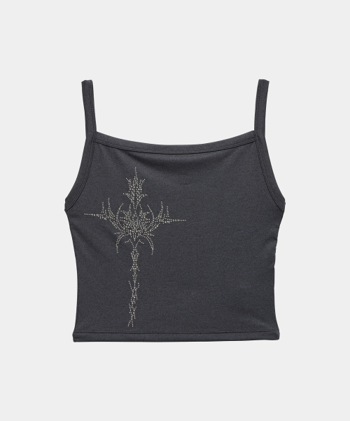 Cross Hotfix Backless Sleeve (Dark Gray)