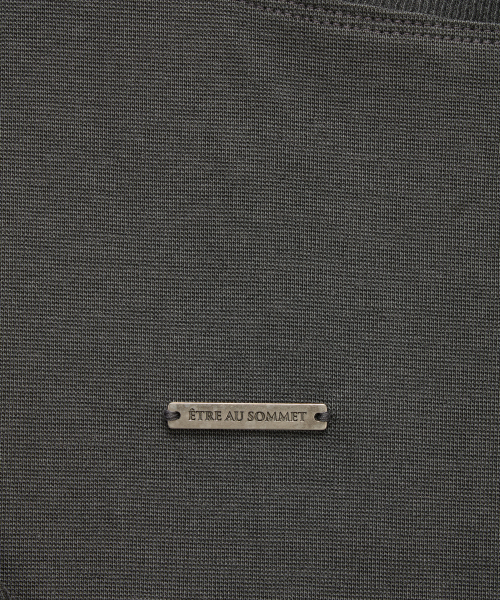 Pigment Damage Panel Short Top (Dark Gray)