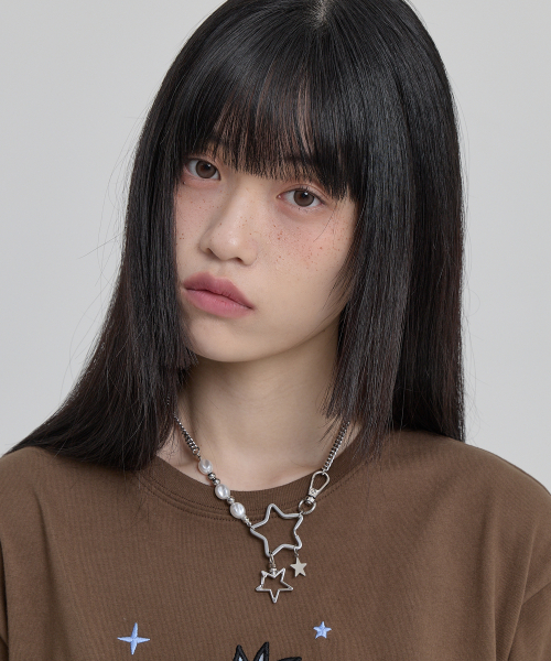Star Chain Beads Necklace