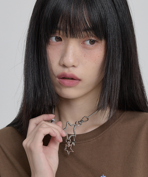 Star Chain Beads Necklace
