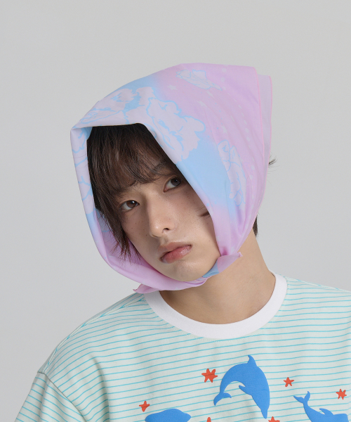 Star Dolphin Bandana PINK