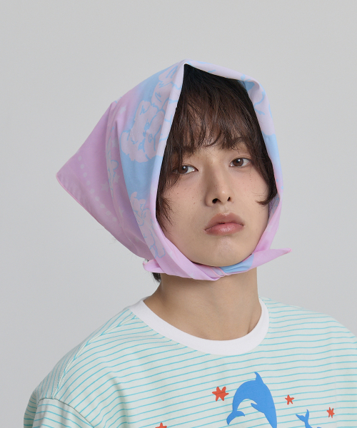 Star Dolphin Bandana PINK