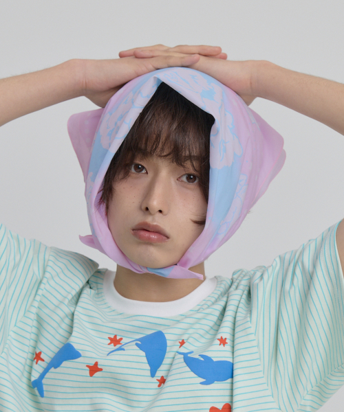 Star Dolphin Bandana PINK