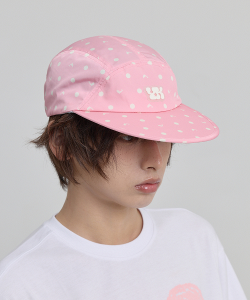 Dolphin Dot Duck Cap PINK