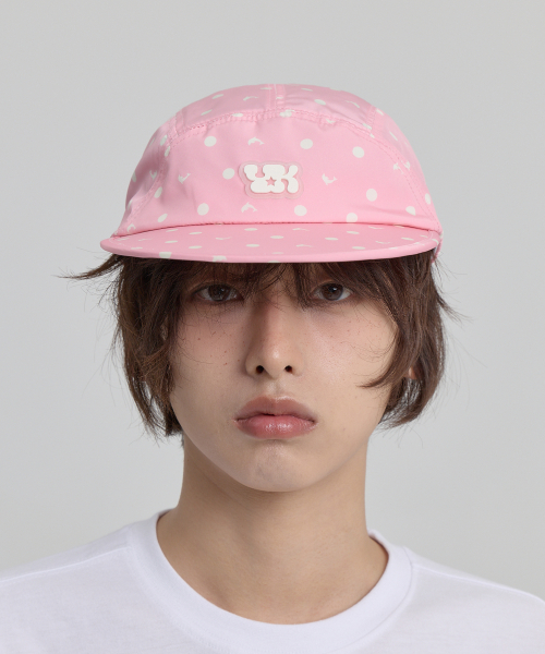 Dolphin Dot Duck Cap PINK