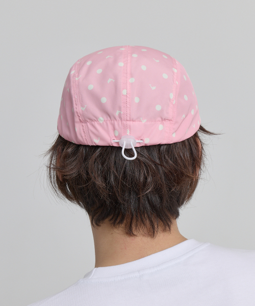 Dolphin Dot Duck Cap PINK