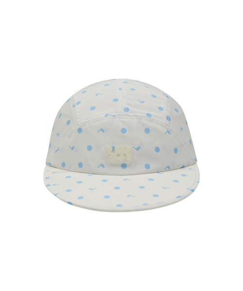 Dolphin Dot Duck Cap WHITE