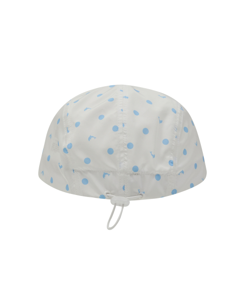 Dolphin Dot Duck Cap WHITE