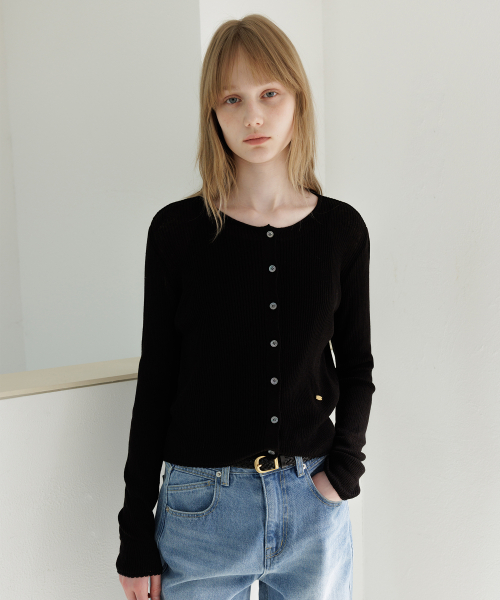 Linen Air Crop Cardigan_3colors