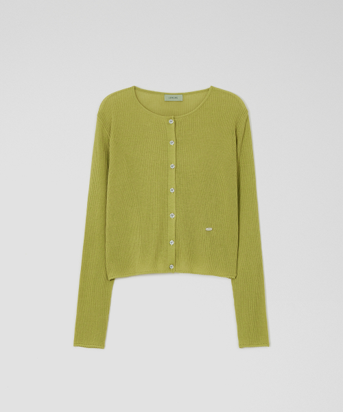 Linen Air Crop Cardigan_3colors