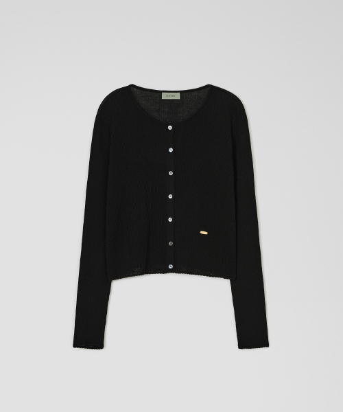 Linen Air Crop Cardigan_3colors