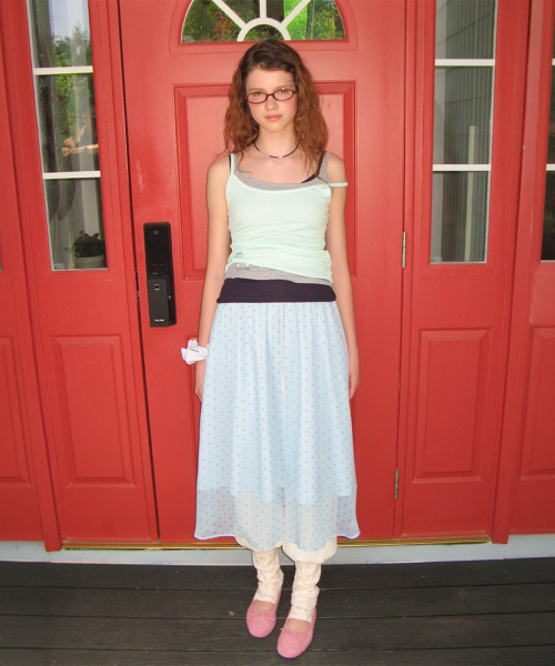 MINI LABEL SLIM SLEEVELESS MINT