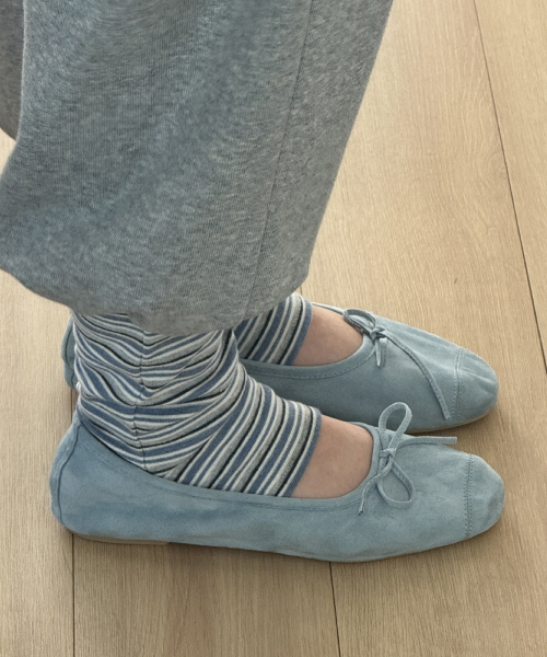 LEG WARMER LAYERED SWEAT PANTS GREY