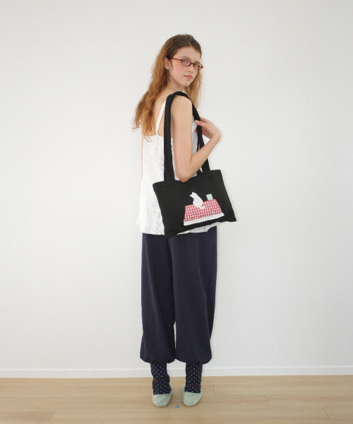 LEG WARMER LAYERED SWEAT PANTS NAVY