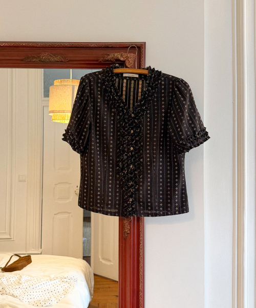 Rita Blouse_Dark Brown