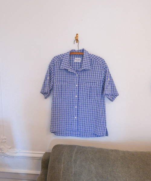 Lay Shirt_Blue Check