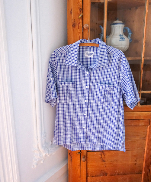 Lay Shirt_Blue Check