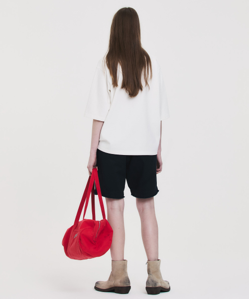 LONELY/LOVELY STRUCTURED T-SHIRT WHITE