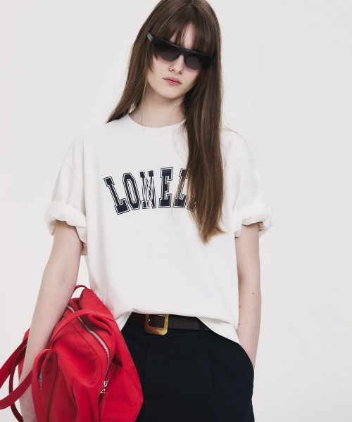 LONELY/LOVELY STRUCTURED T-SHIRT WHITE