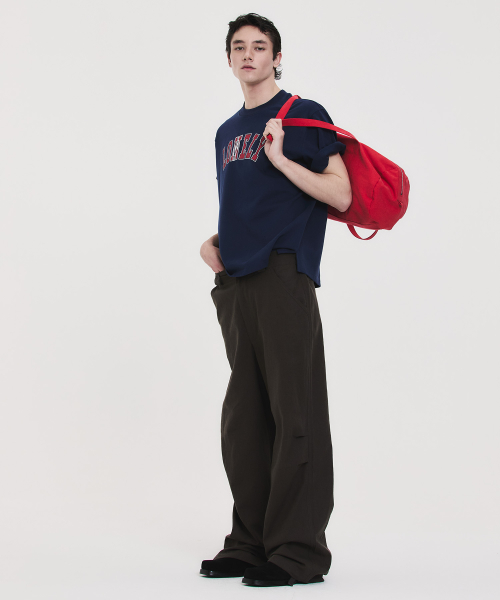 LONELY/LOVELY STRUCTURED T-SHIRT NAVY