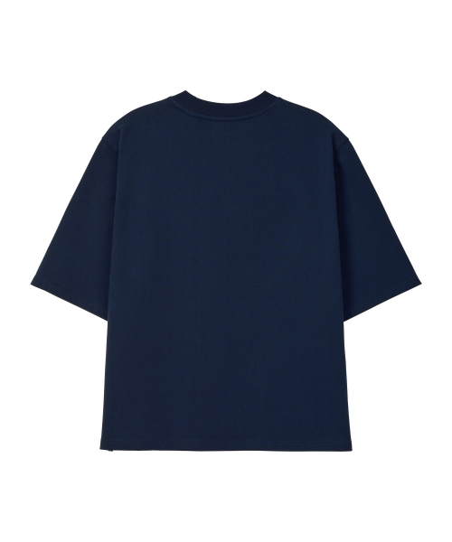 LONELY/LOVELY STRUCTURED T-SHIRT NAVY