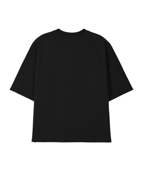 LONELY/LOVELY STRUCTURED T-SHIRT BLACK