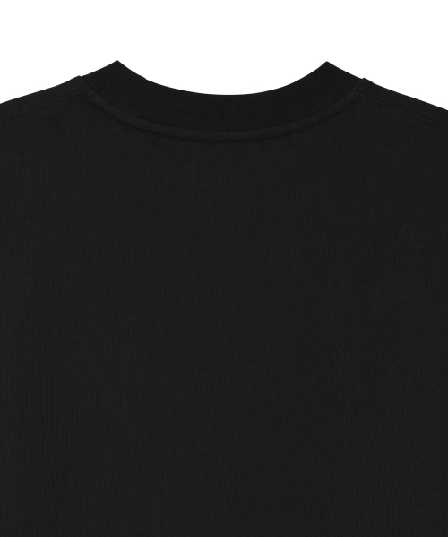 LONELY/LOVELY STRUCTURED T-SHIRT BLACK