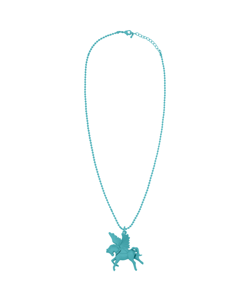 SY HORSE NECKLACE(SKY BLUE)