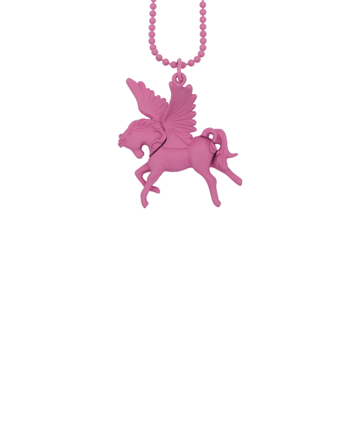 SY HORSE NECKLACE(PINK)