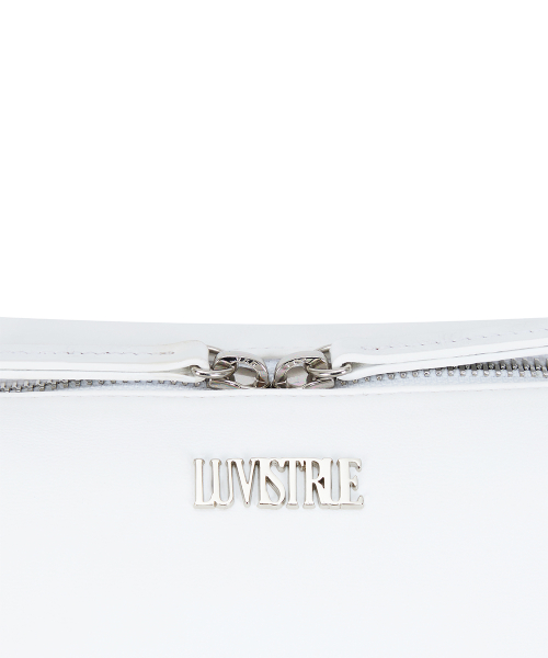 SY ROSE BELT SHOULDER BAG(WHITE)