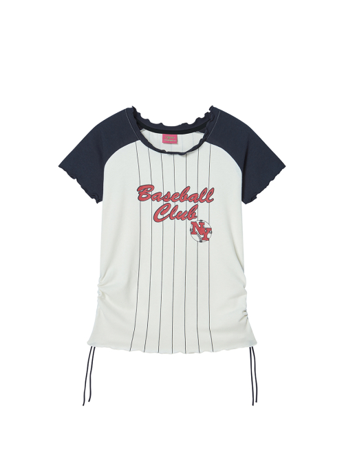 BASEBALL CLUB TEE NAVY