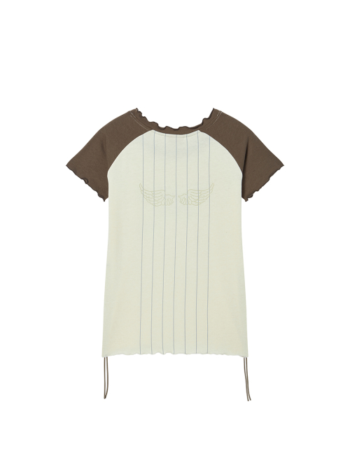 BASEBALL CLUB TEE BROWN