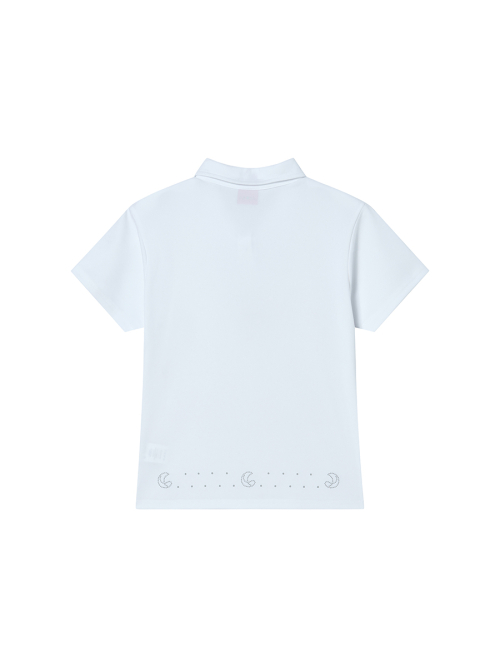 TIE PIQUE SHIRT WHITE