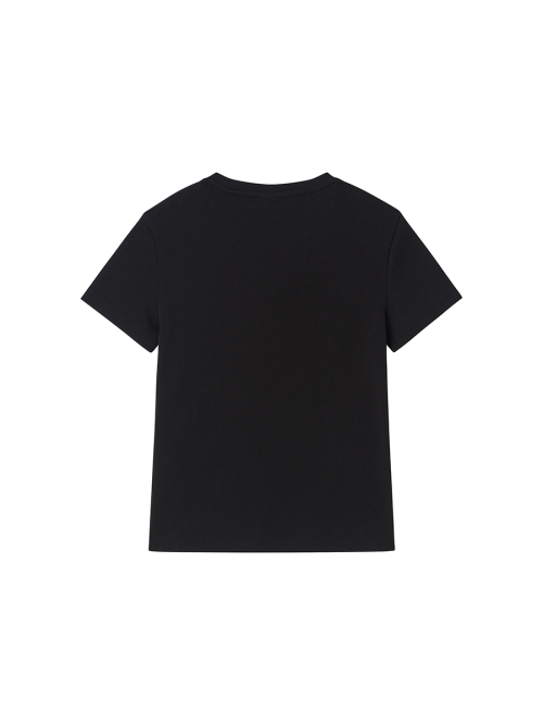 METAL NYX FLAG TEE BLACK