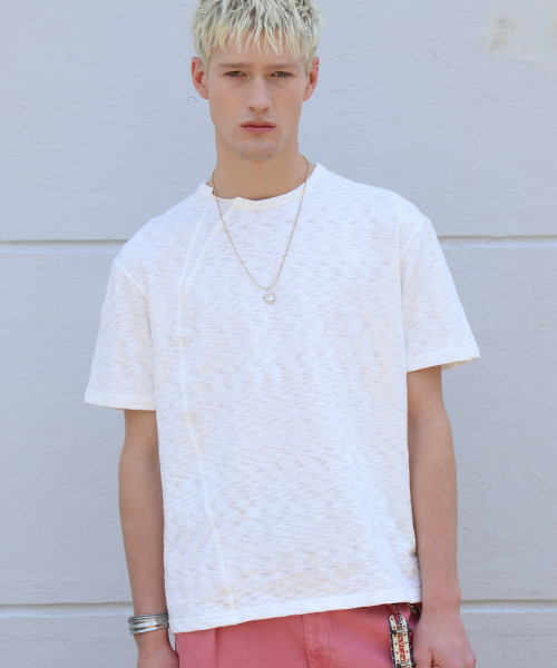 Wavey Slub T-shirt IVORY
