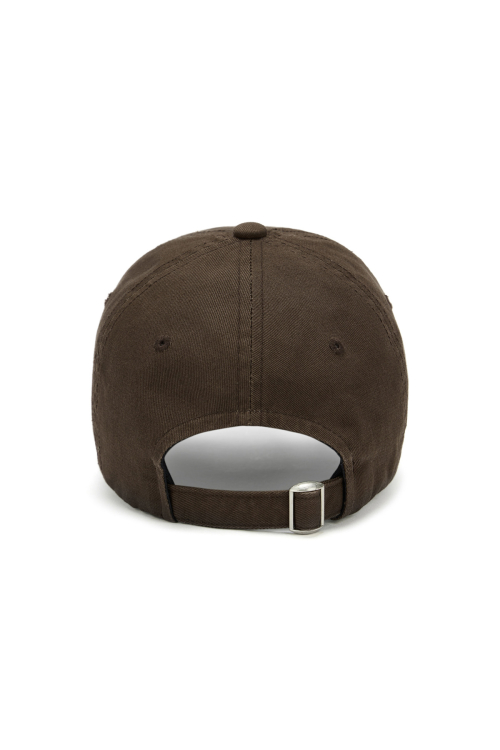 DEINET LOGO CAP IN BROWN