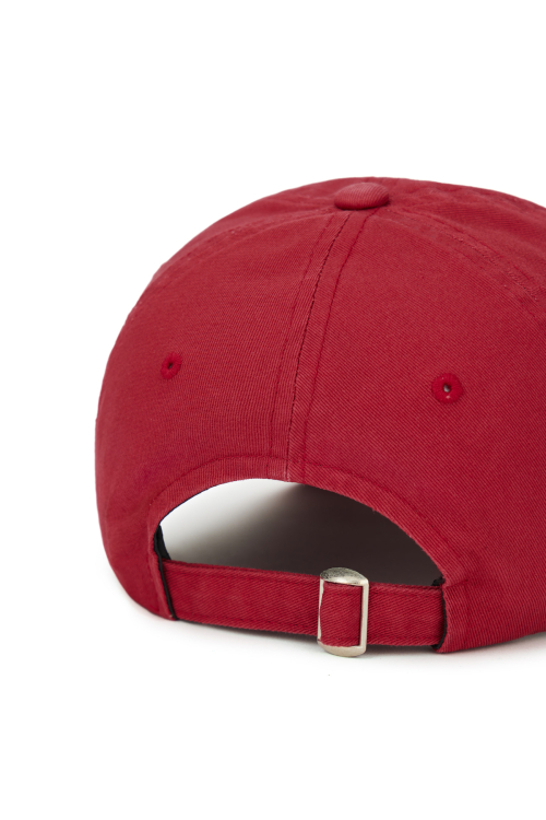 DEINET LOGO CAP IN BURGUNDY