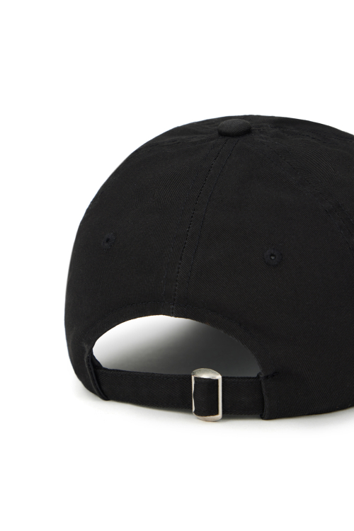 DEINET LOGO CAP IN BLACK