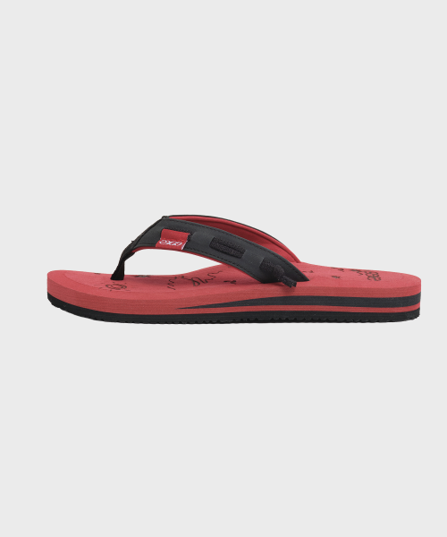 FEROA Flip-Flop - Red/Black