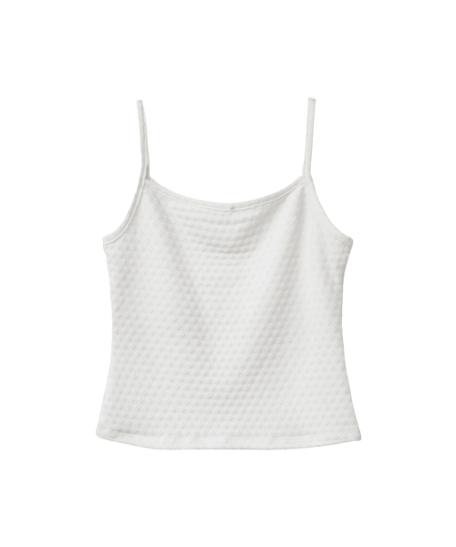 Light slim sleeveless - WHITE