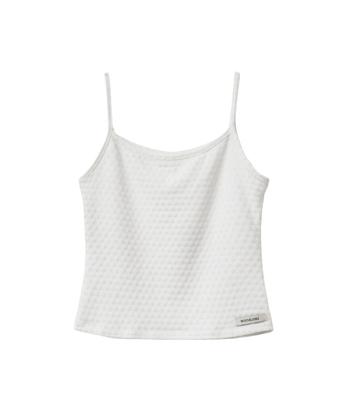 Light slim sleeveless - WHITE