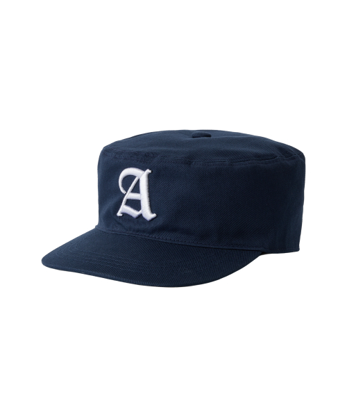 Slogan pill box cap - NAVY